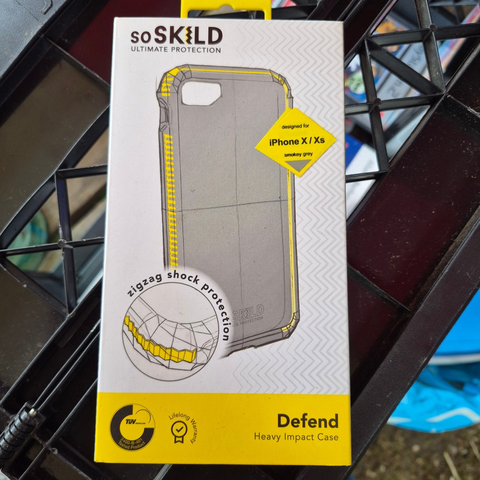 Nieuw in doos: SoSkild Heavy Impact Case iPhone X/Xs, Telecommunicatie, Mobiele telefoons | Hoesjes en Frontjes | Apple iPhone