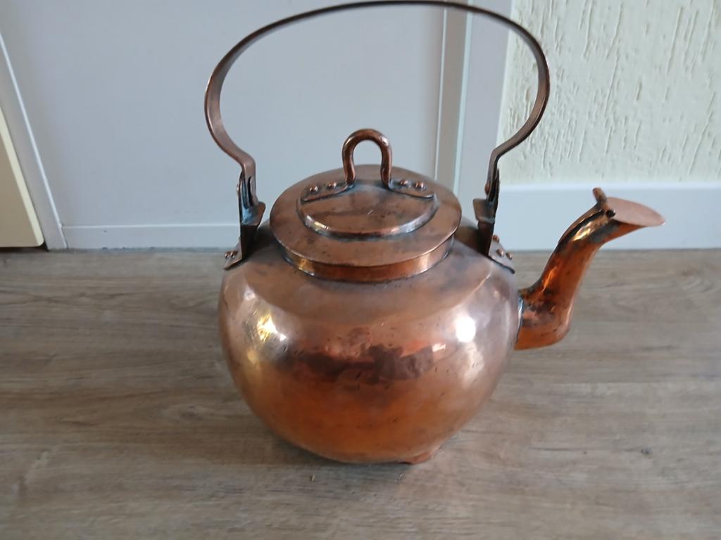 Antieke appelketel, Antiek en Kunst, Antiek | Emaille, Ophalen of Verzenden
