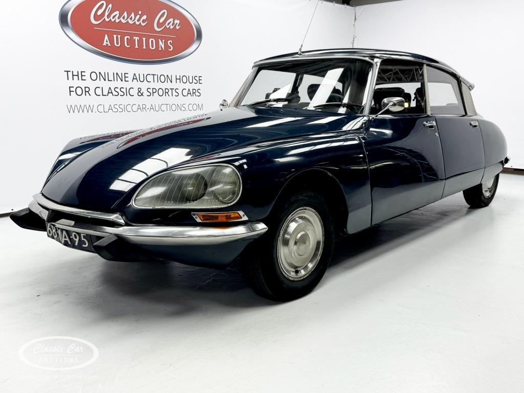 Citroen DS D Super  - ONLINE AUCTION, Auto's, Citroën, Blauw, Bedrijf, Handgeschakeld