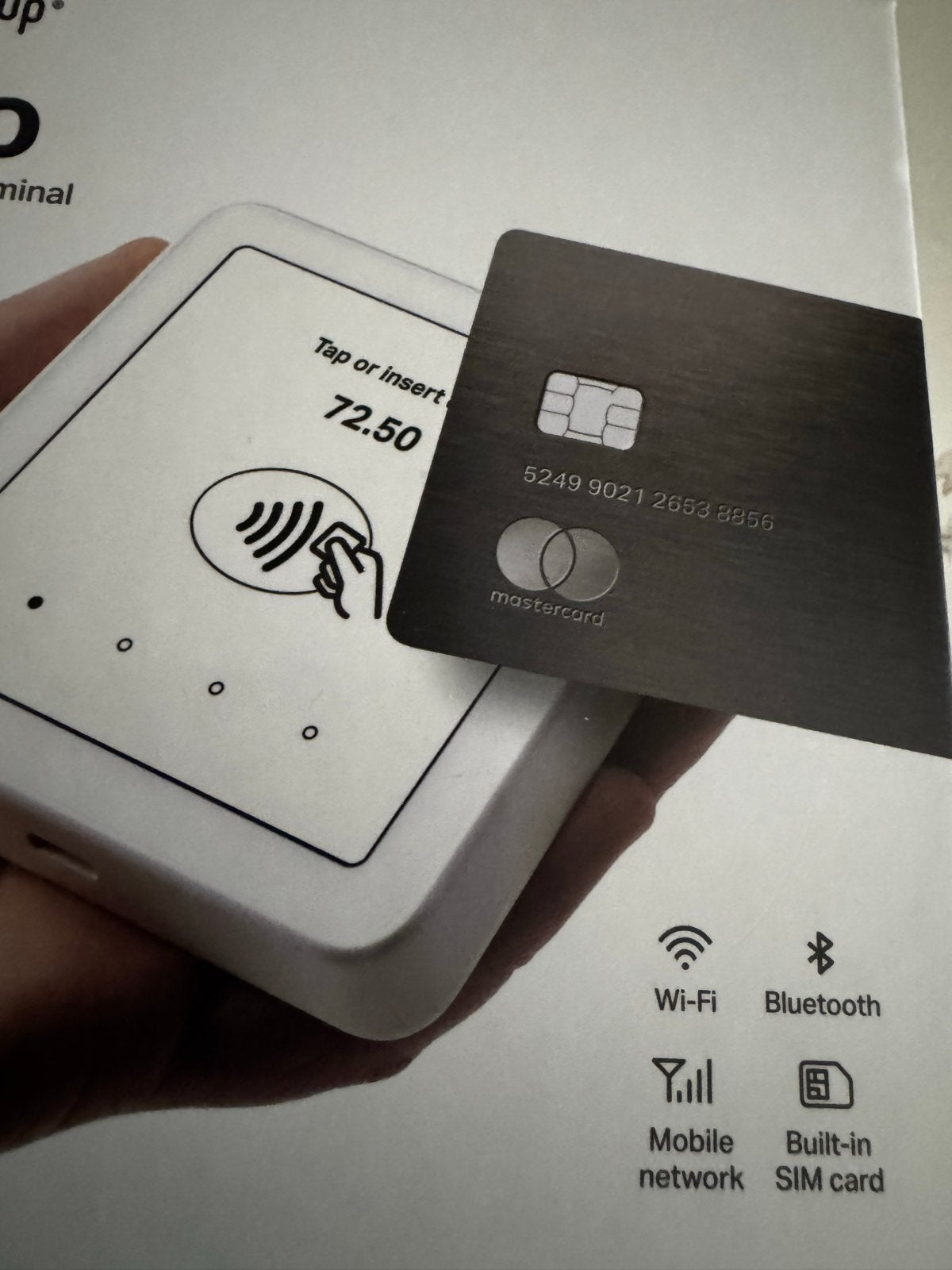 SumUp Solo pinautomaat - zo goed als nieuw!, Ophalen of Verzenden