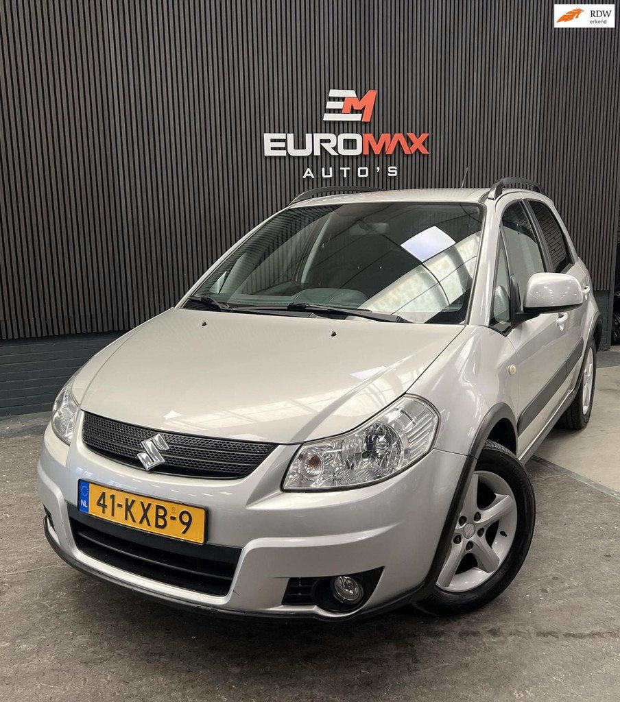 Suzuki SX4 1.6 Shogun - 2e eigenaar -NAP -NAV - Airco - Crui, Gebruikt, Zwart, 4 cilinders, 49 €/maand