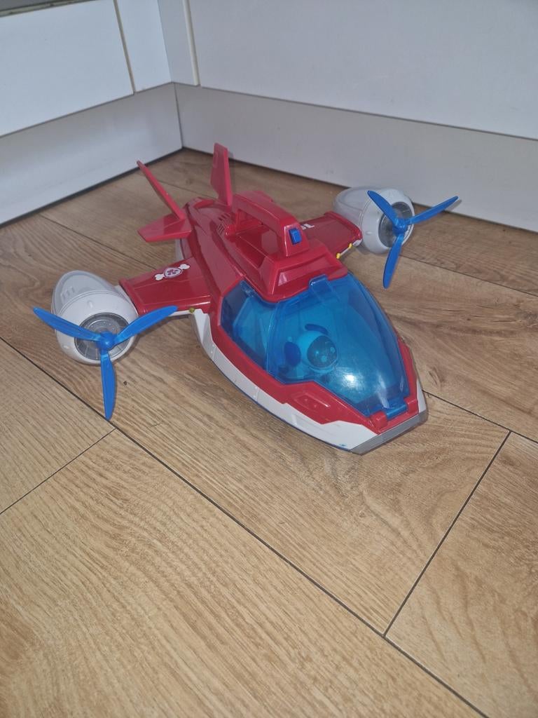 Paw patrol vliegtuig met robo hond, Ophalen of Verzenden