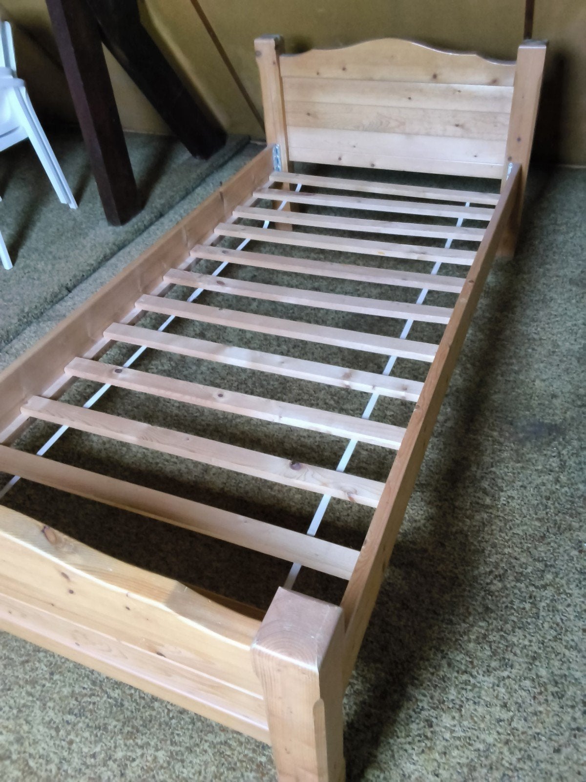 Eenpersoons bed, Ophalen, 90 cm, Eenpersoons, 200 cm