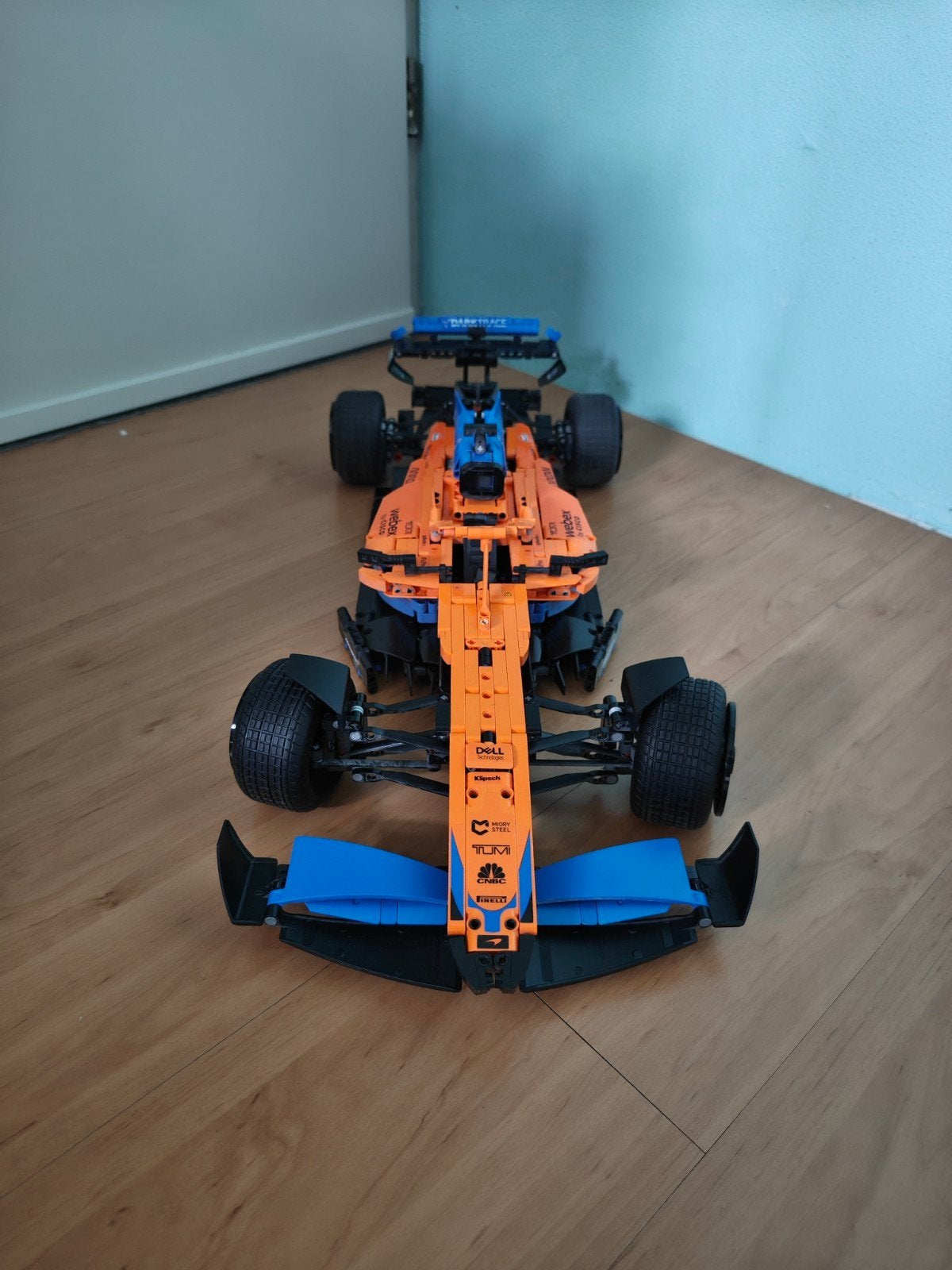 Mclaren formule 1 race auto, Ophalen, Lego, Zo goed als nieuw, Complete set