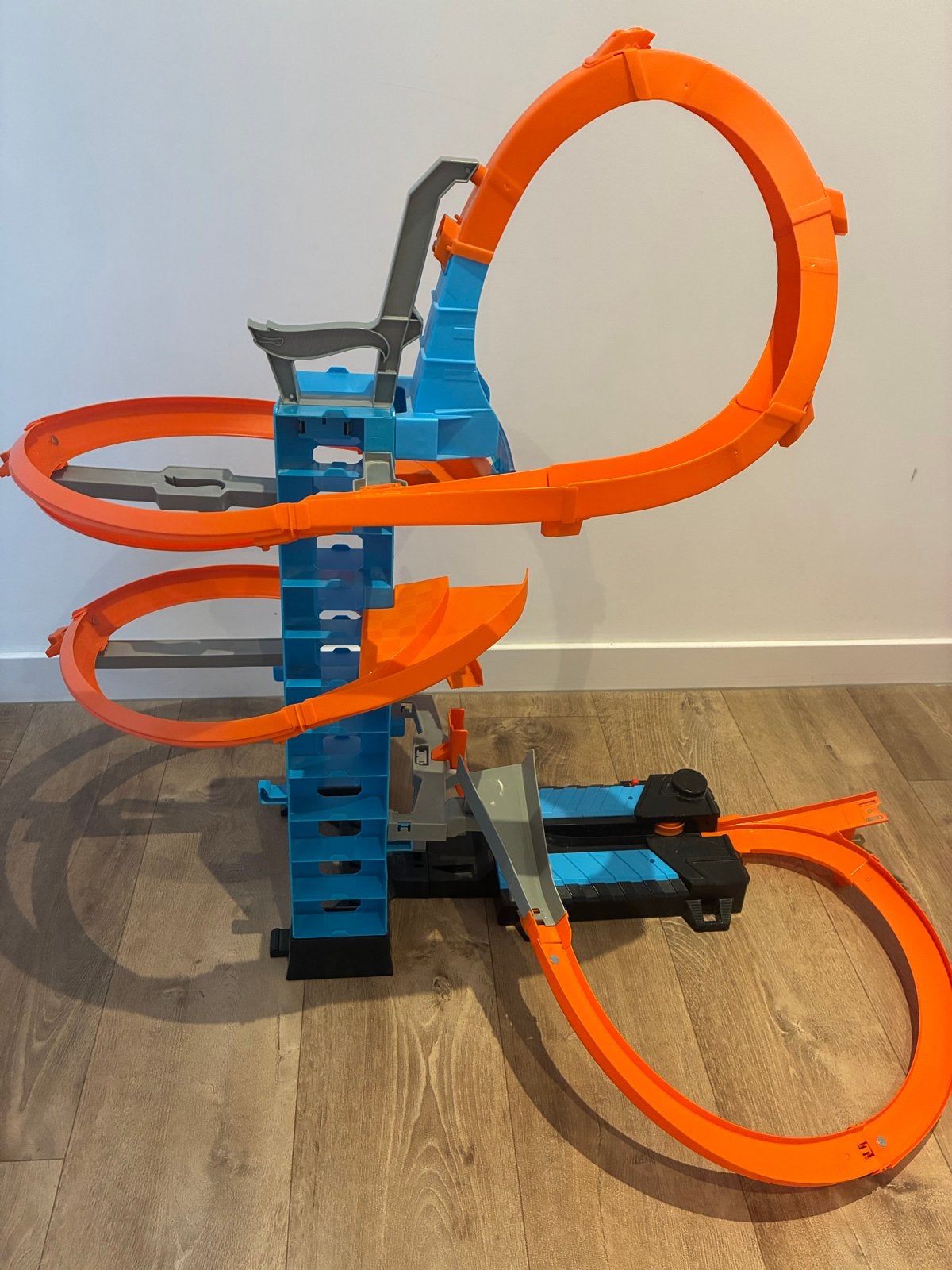 Hot Wheels Wolkenkrabber Crash, Racebaan, Ophalen of Verzenden, Zo goed als nieuw, Hot Wheels