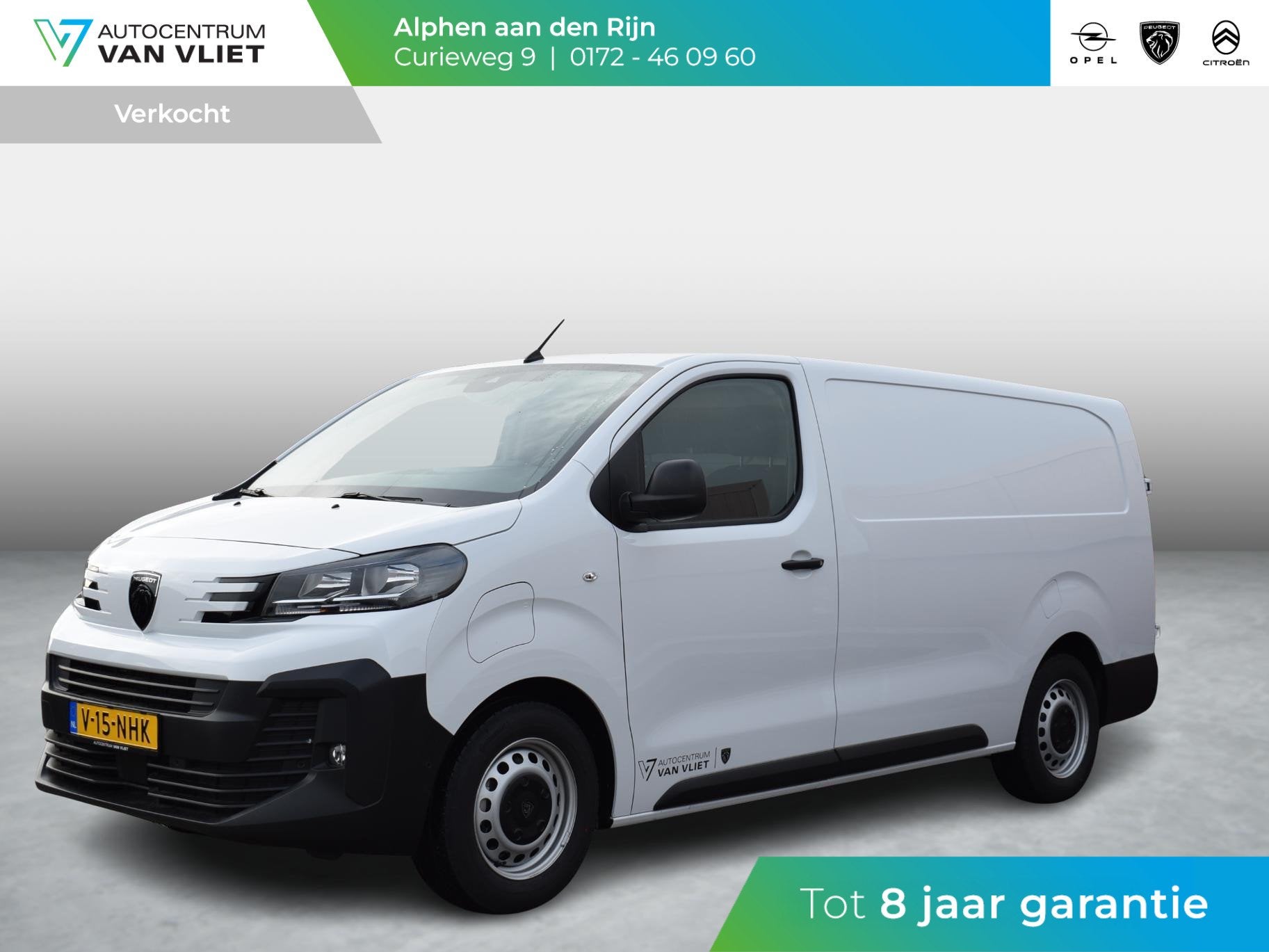 Peugeot e-Expert L3 75 kWh | tot 8 jaar garantie | Surround, 12 maanden, Gebruikt, Zwart, 2027 kg