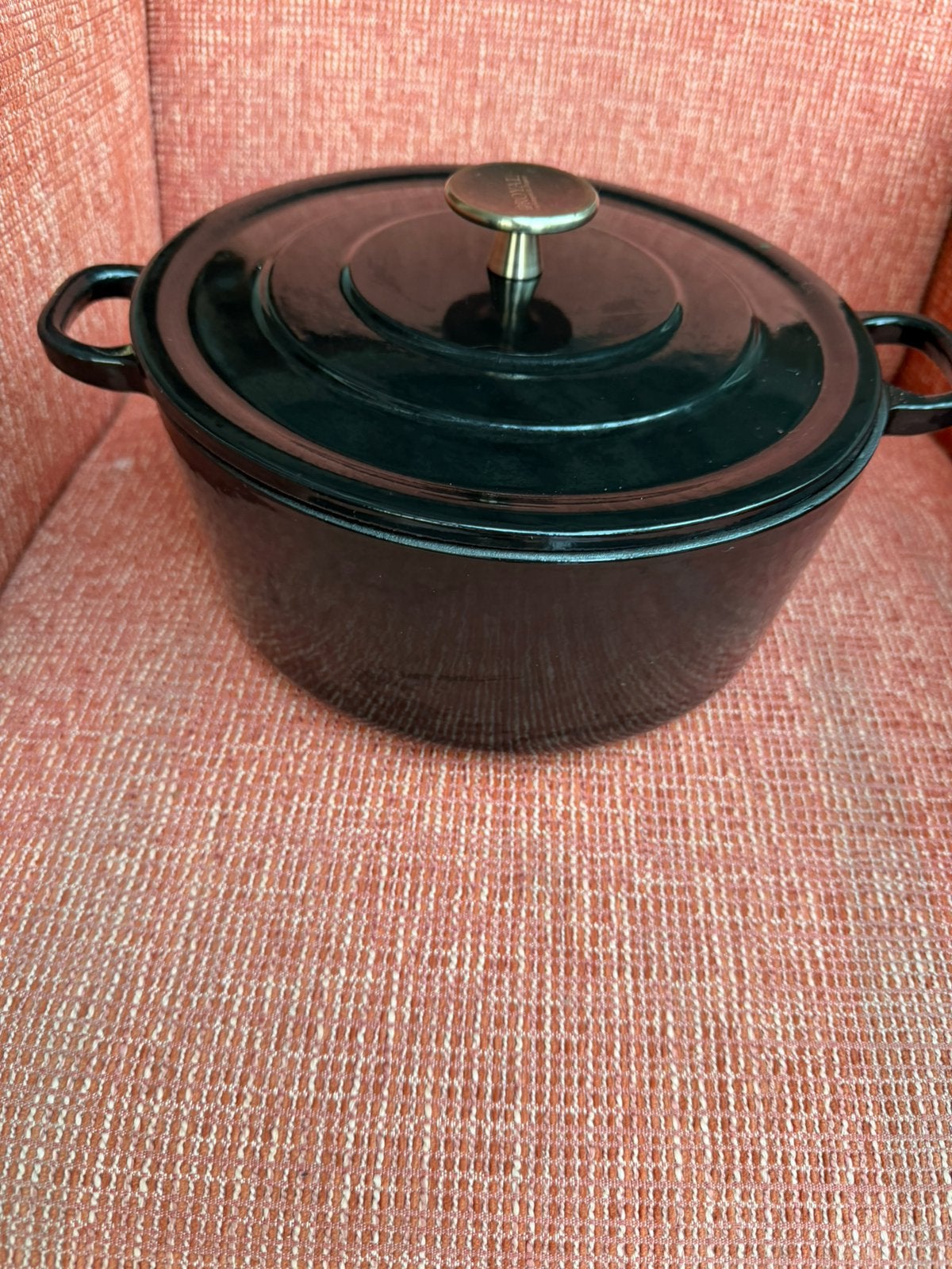 Gietijzeren pan, Huis en Inrichting, Keuken | Potten en Pannen, Ophalen, Zo goed als nieuw, Gietijzer