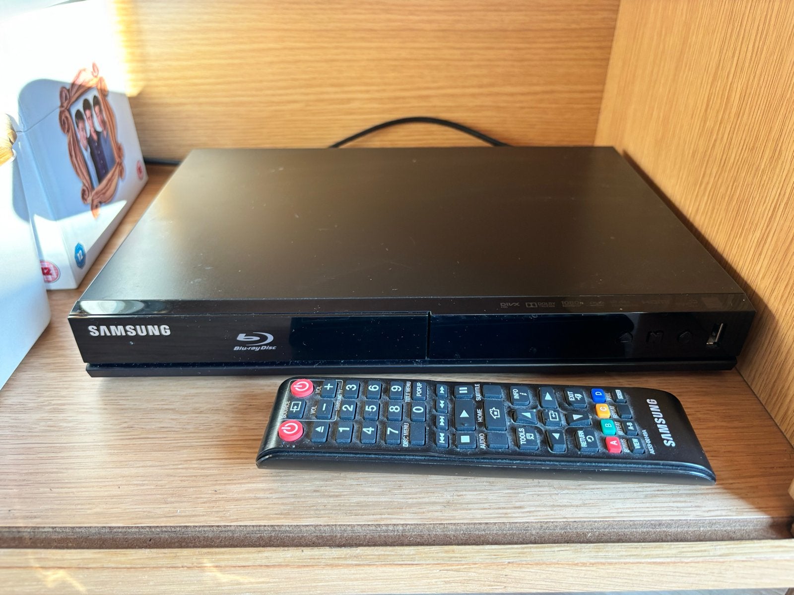 Samsung Blu-ray speler met afstandsbediening, Audio, Tv en Foto, Blu-ray-spelers, Ophalen of Verzenden, Gebruikt, Samsung