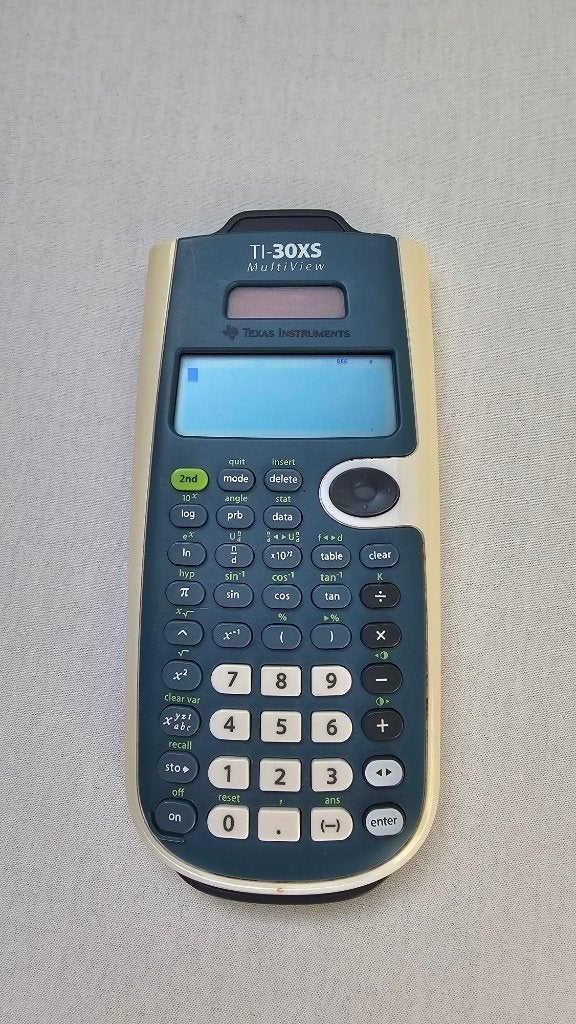 Texas Instruments TI-30 XS - Rekenmachine, Ophalen of Verzenden, Zo goed als nieuw