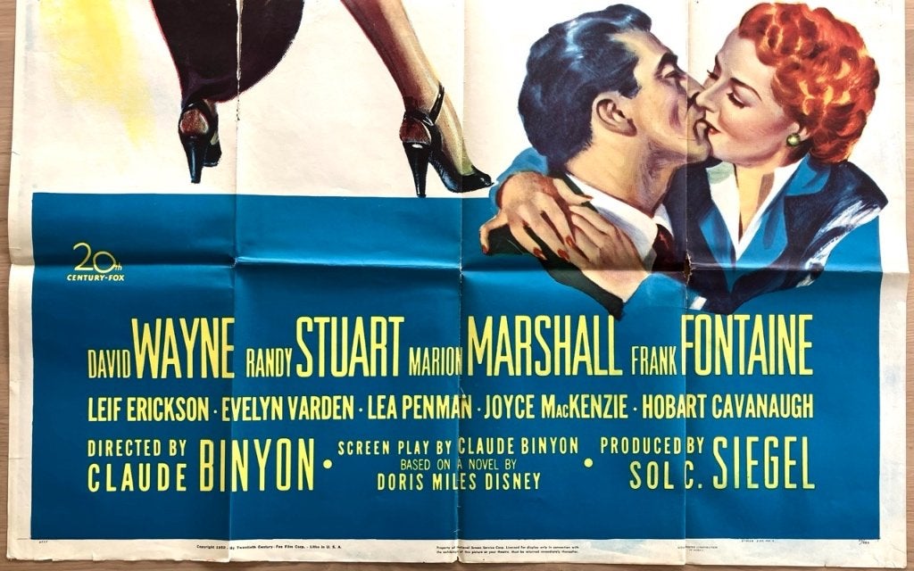 Stella (1950) - Originele filmposter, Verzamelen, Ophalen of Verzenden, Gebruikt, A1 t/m A3, Film en Tv
