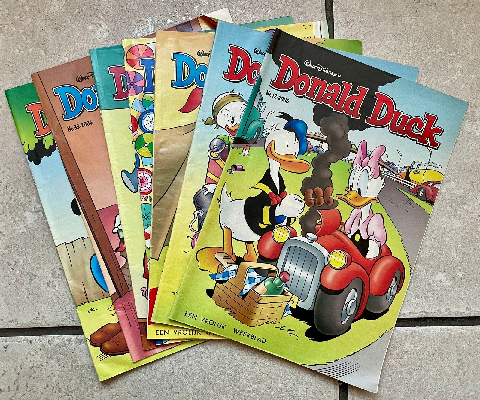 TE KOOP: 7 Donald Ducks uit 2006, Boeken, Meerdere stripboeken, Ophalen of Verzenden, Zo goed als nieuw
