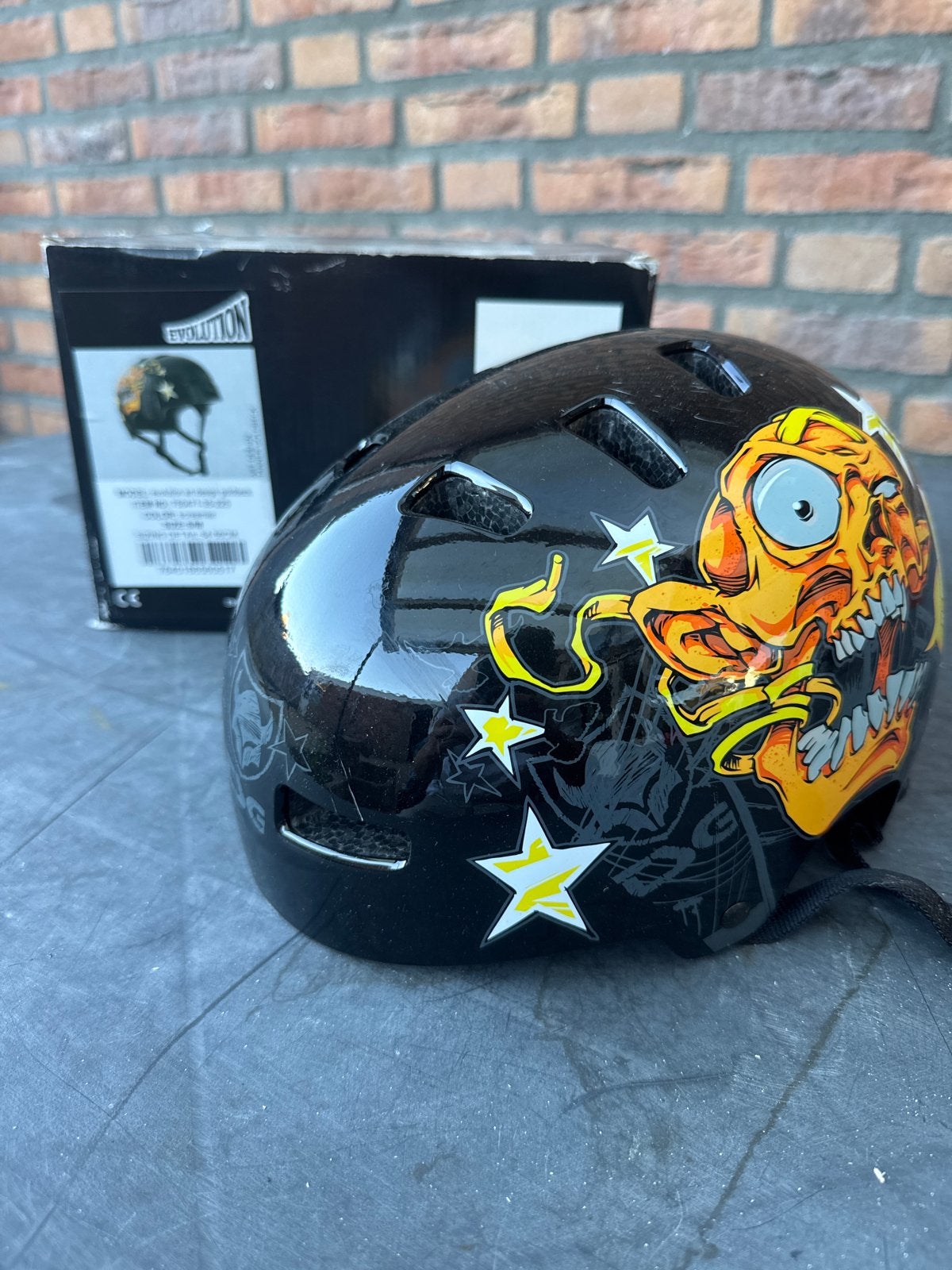 Skate BMX Step helm TSG Evolution maat S/M, Ophalen of Verzenden, Zo goed als nieuw, S, Jongen