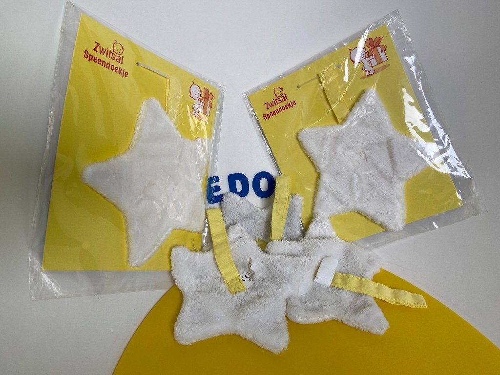 G013 Zwitsal ster sterretje wit, Ophalen of Verzenden, Overige typen