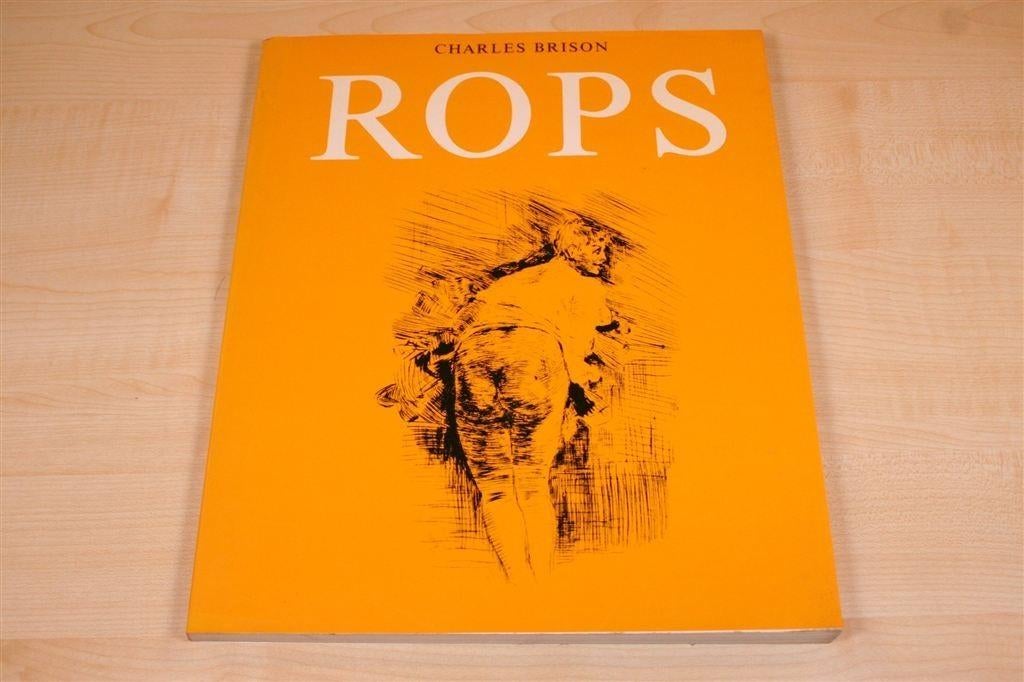 Félicien Rops [1970] — Monografie — 136 Afbeeldingen, Ophalen of Verzenden, Gelezen
