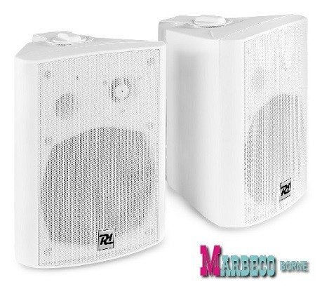 Actieve luidspreker set, Speaker set, USB, Bluetooth, White, Overige merken, Stereo speakers, 120 tot 150 watt, Info@marbeco.nl