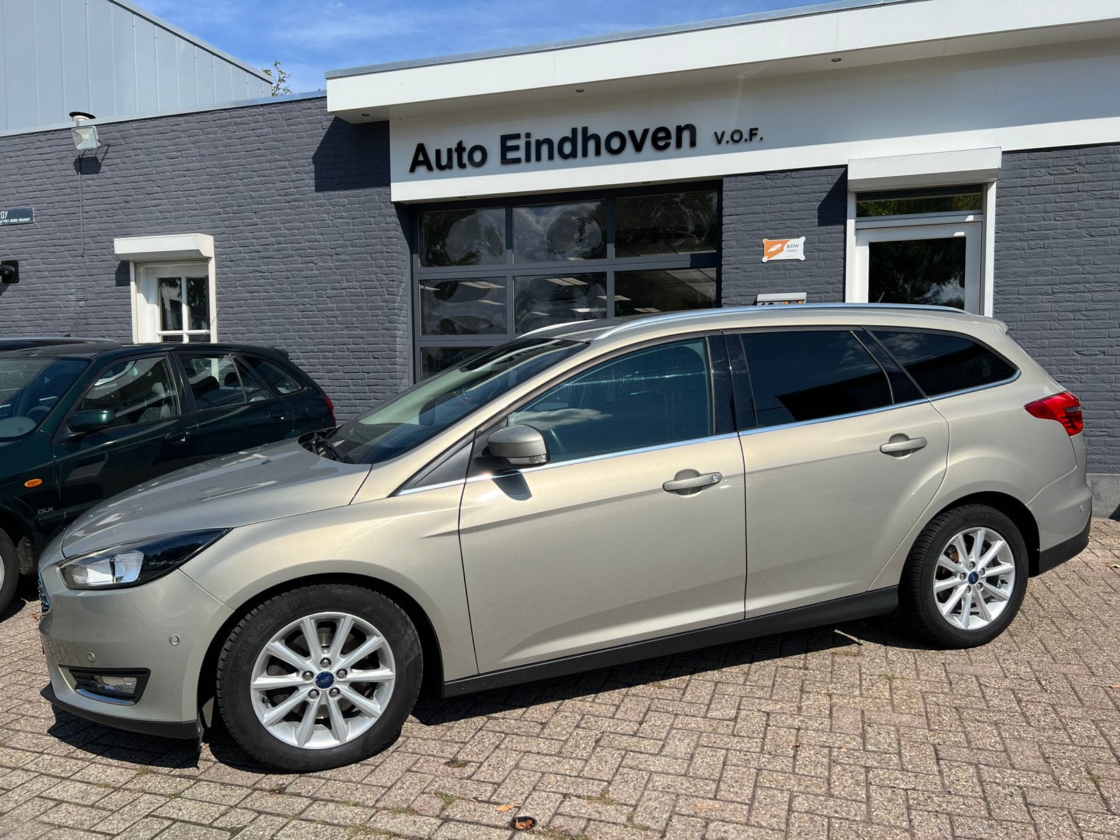 Ford Focus 1.5 Ecoboost,Automaat,Station,Nav,Clima €9995,-, Stof, 1498 cc, 4 cilinders, 690 kg