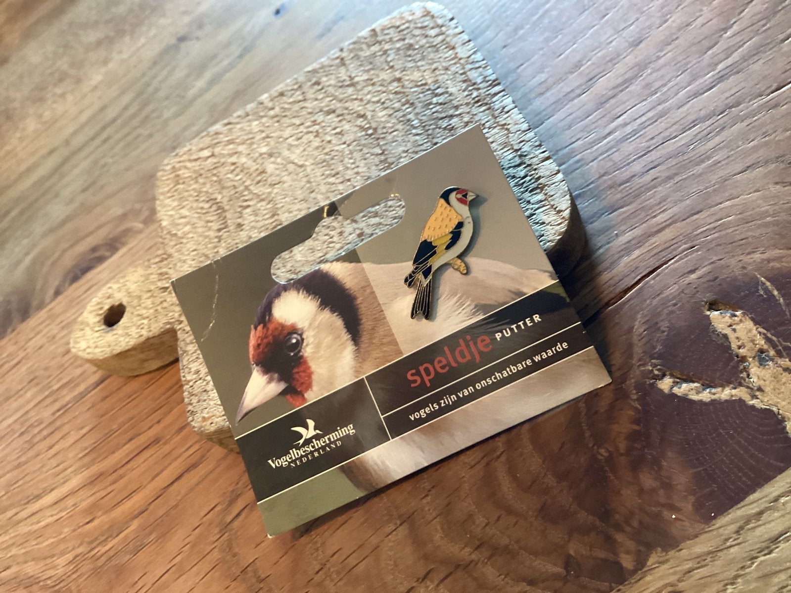 Speldje Putter, Ophalen of Verzenden, Zo goed als nieuw, Dier of Natuur, Speldje of Pin