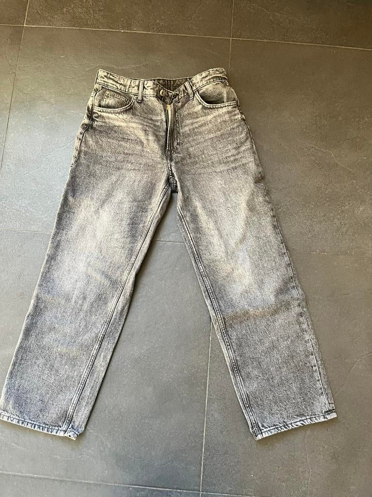 h&m zwarte baggy broek maat 164, Ophalen of Verzenden, Nieuw, Zwart, Overige jeansmaten