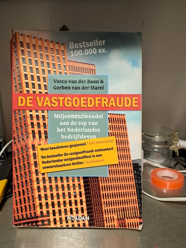 De vastgoedfraude-Boon & Marel (Z239-15), Ophalen of Verzenden, Zo goed als nieuw