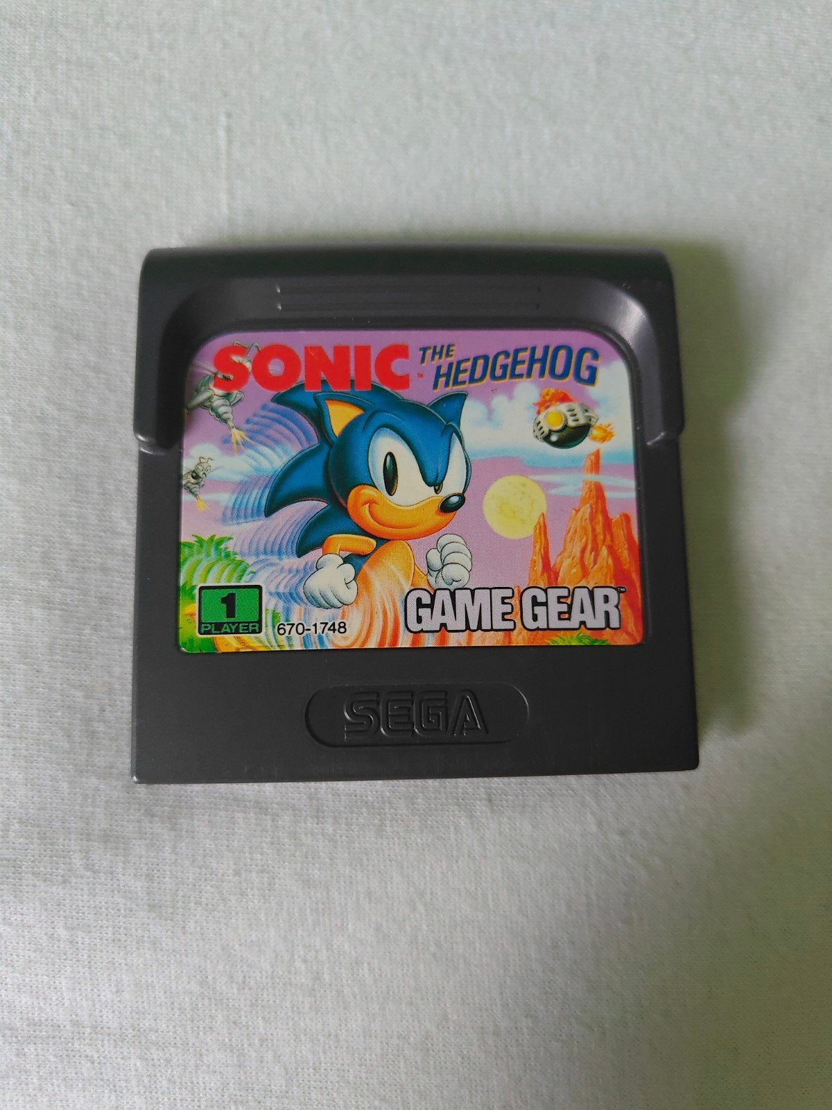 Sonic the Hedgehog - Sega Game Gear, Spelcomputers en Games, Games | Sega, Gebruikt, Game Gear, 1 speler, Eén computer
