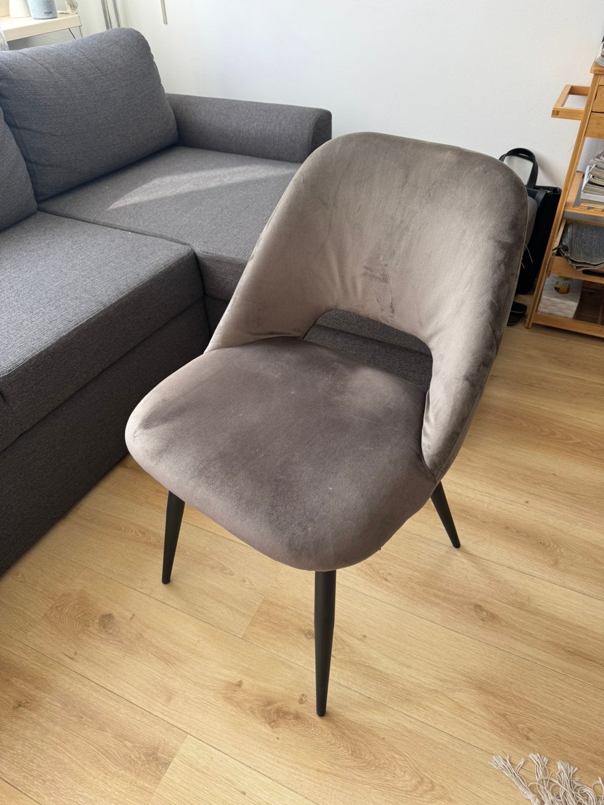 4 eetkamer stoelen, Huis en Inrichting, Ophalen, Overige materialen, Zo goed als nieuw, Vier