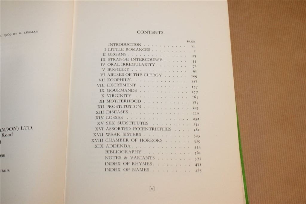The Limerick — 1700 Voorbeelden, Legman Dik Boek, Ophalen of Verzenden, Gelezen