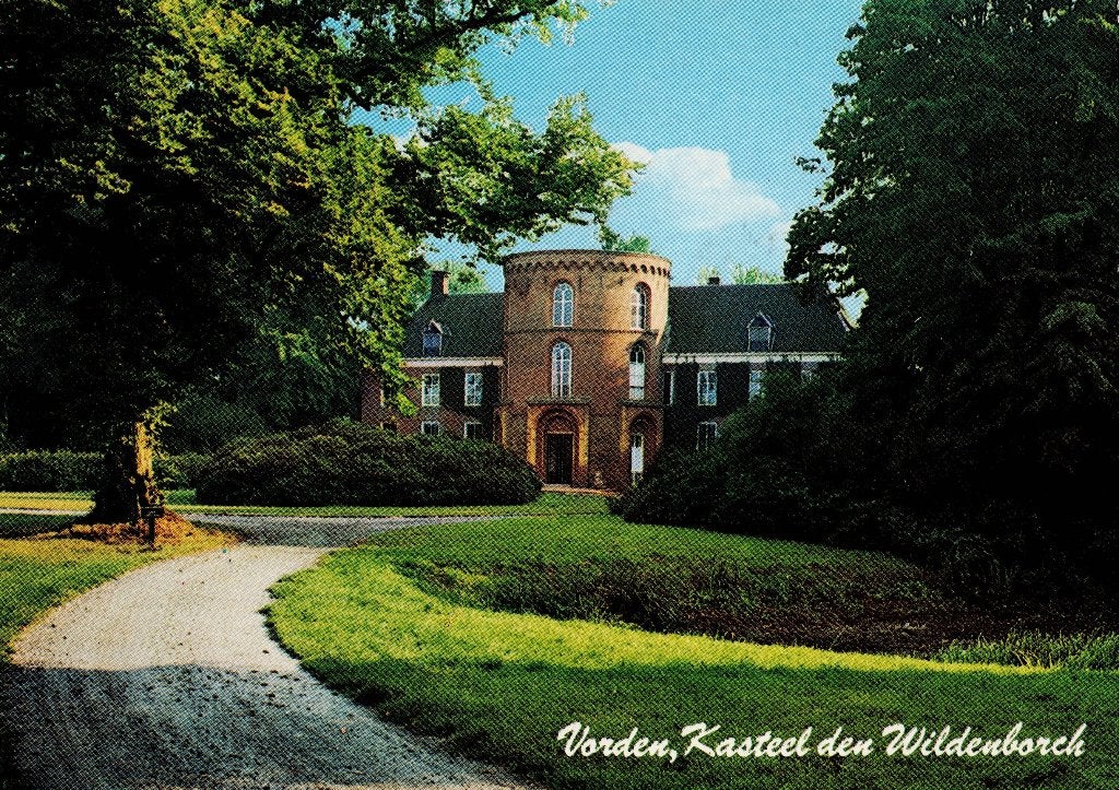 Vorden – Kasteel den Wildenborch. Gelopen Elst 1979., Ophalen of Verzenden, 1960 tot 1980, Gelopen, Gelderland