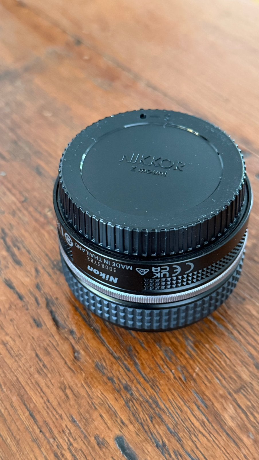 Nikon Nikkor Z 28mm f/2.8 (SE) ZGAN, Audio, Tv en Foto, Fotografie | Lenzen en Objectieven, Ophalen of Verzenden, Zo goed als nieuw