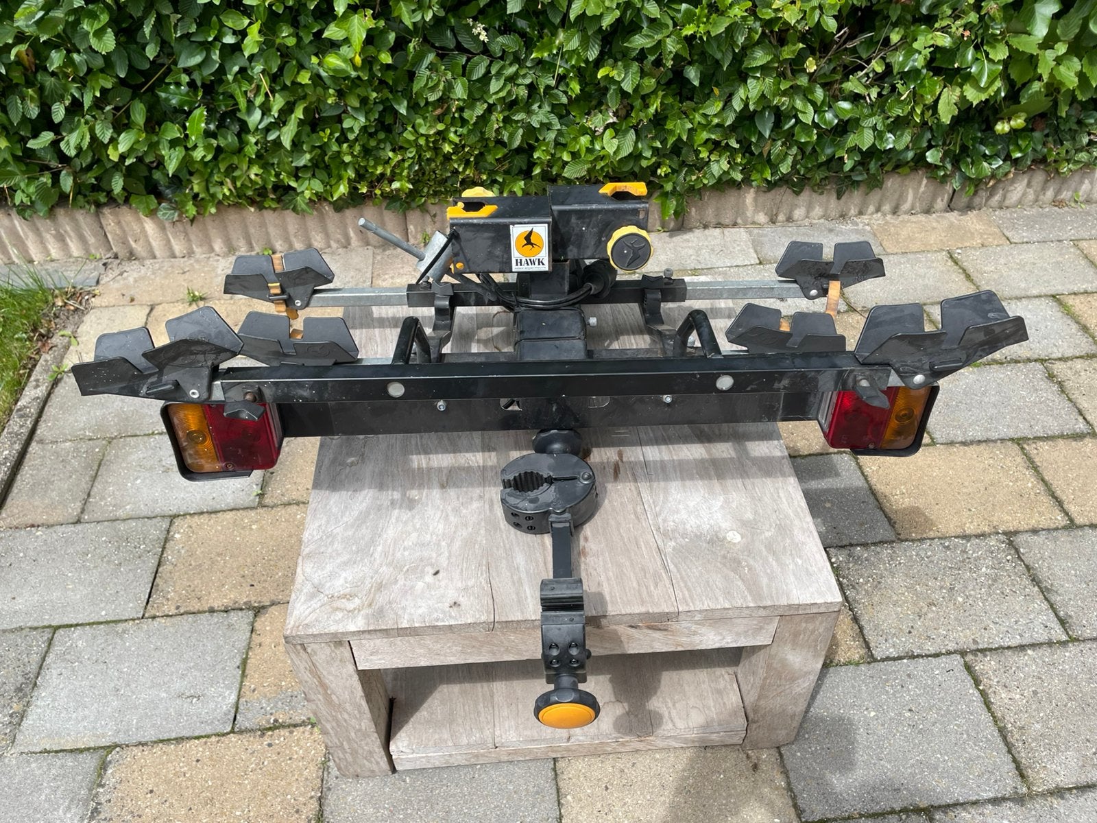 Fietsdrager 3 fietsen Spinder Hawk, Ophalen, Zo goed als nieuw, Trekhaakdrager