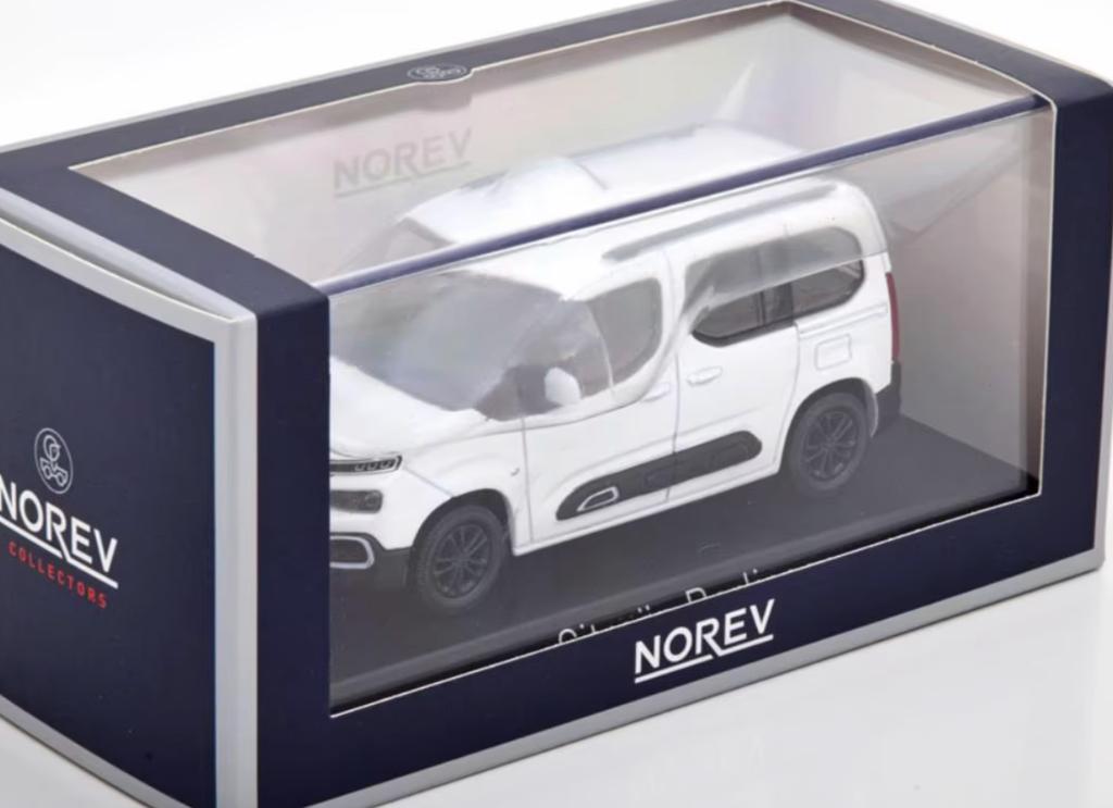 Citroen Berlingo 2020 Wit schaal 1/43 Norev ref: 155766, Verzenden, Nieuw, Auto, Norev