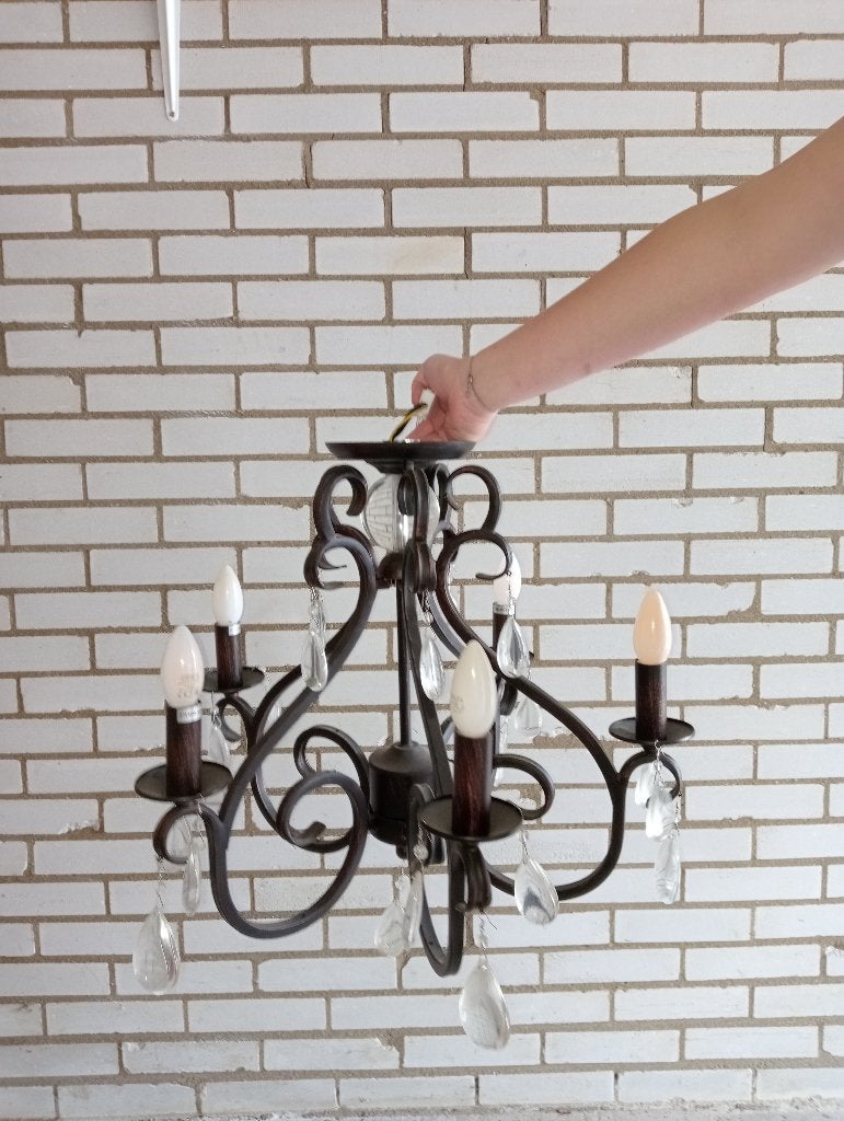 hanglamp, Huis en Inrichting, Ophalen, Zo goed als nieuw, Sierlijk