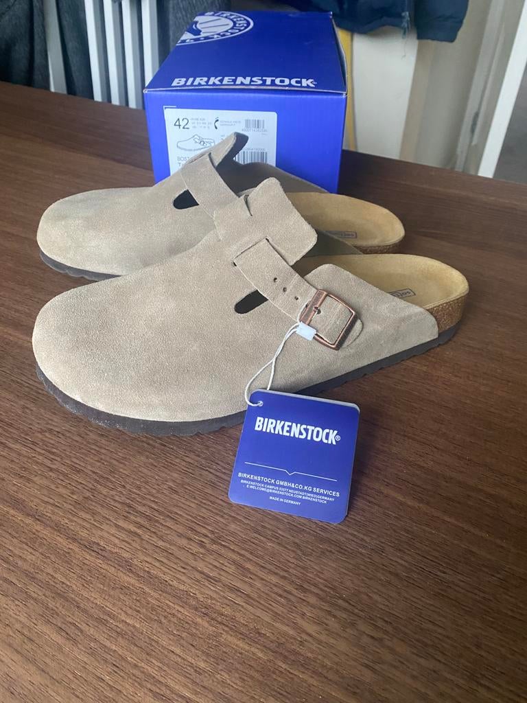 Birkenstock boston, Kleding | Heren, Schoenen, Zo goed als nieuw, Slippers, Overige kleuren, Ophalen of Verzenden