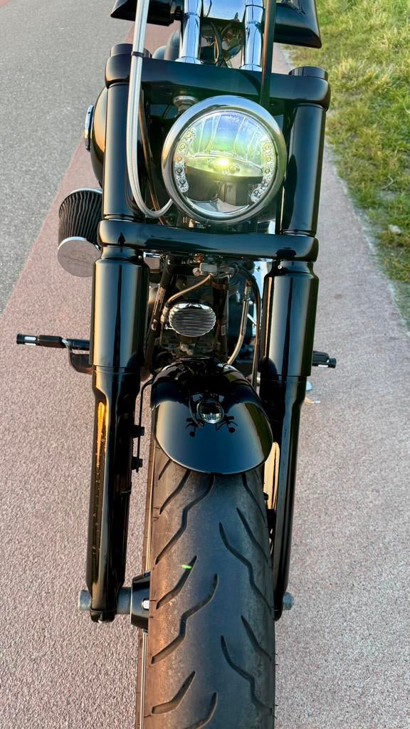 Foto 11 van BREAKOUT CUSTOM, VANCE & HINES, 2014, LED, 14” Fat stuur