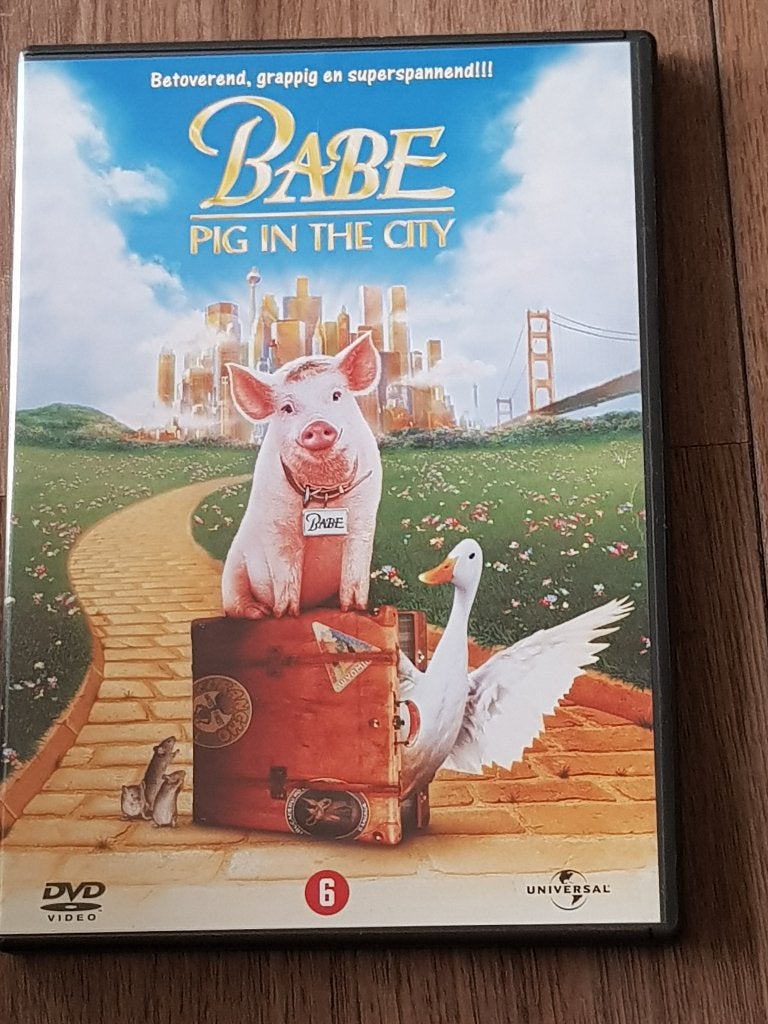 babe , pig in the city, Alle leeftijden, Ophalen of Verzenden, Zo goed als nieuw