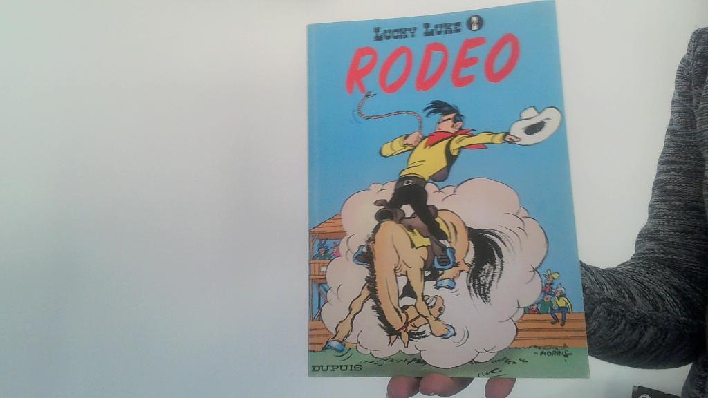 lucky luke ner 2 rodeo uitgave dupuis uit 1977, Eén stripboek, Verzenden, Zo goed als nieuw