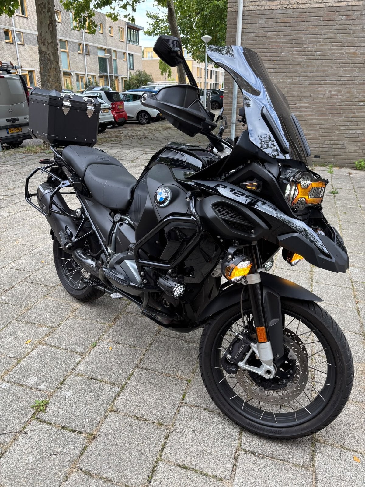 BMW Adventure R 1250 GS Triple Black - Vol Opties,, Motoren, Sportuitlaat, Gebruikt, Particulier, Enduro
