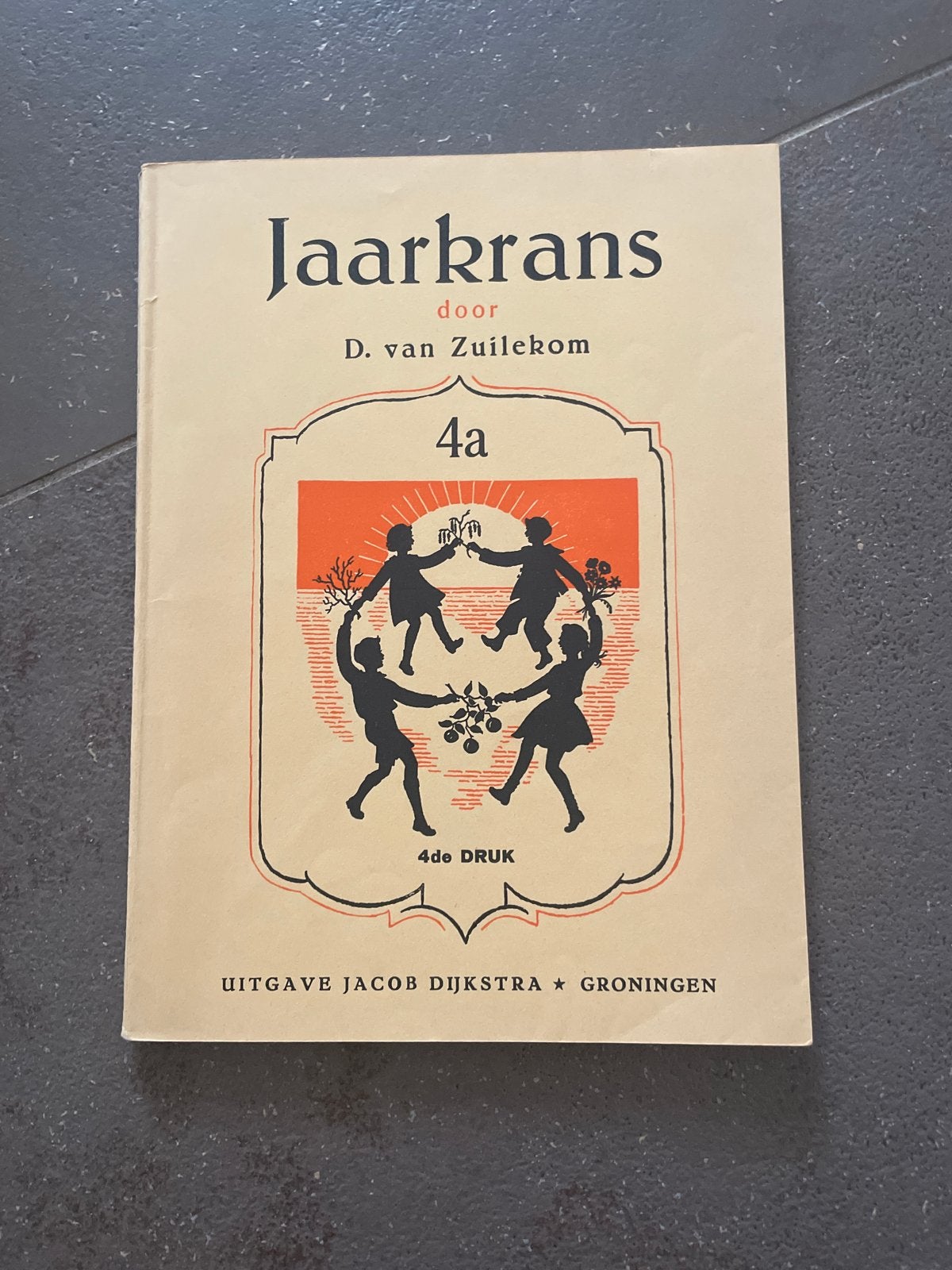 Jaarkrans 4a - D. van Zuilekom (4e druk) - Onbeschadigd, Ophalen of Verzenden, Alpha, Zo goed als nieuw, Overige niveaus