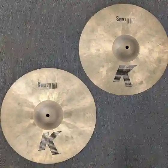 15” Zildjian K Sweet Hihat, Muziek en Instrumenten, Ophalen of Verzenden, Zo goed als nieuw, Drums of Percussie