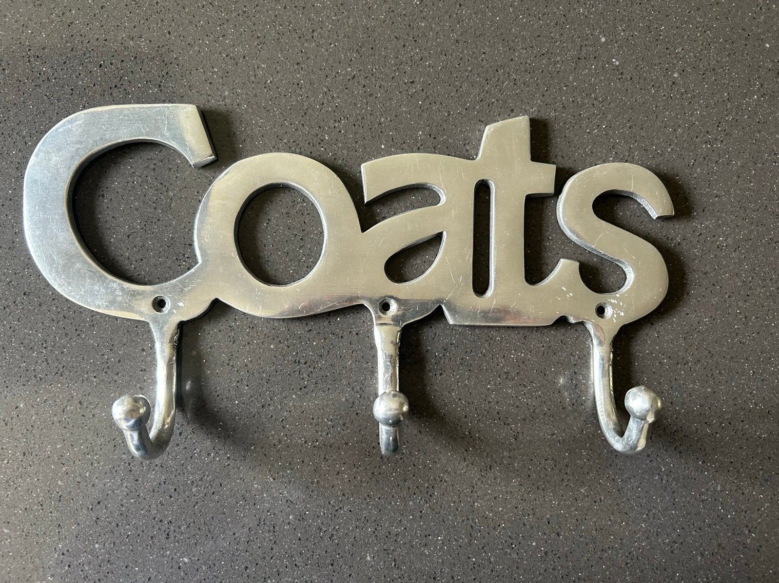 Metalen kapstok 'Coats' met 3 haken Riviera Maison, Gebruikt, Minder dan 100 cm, Metaal, Ophalen