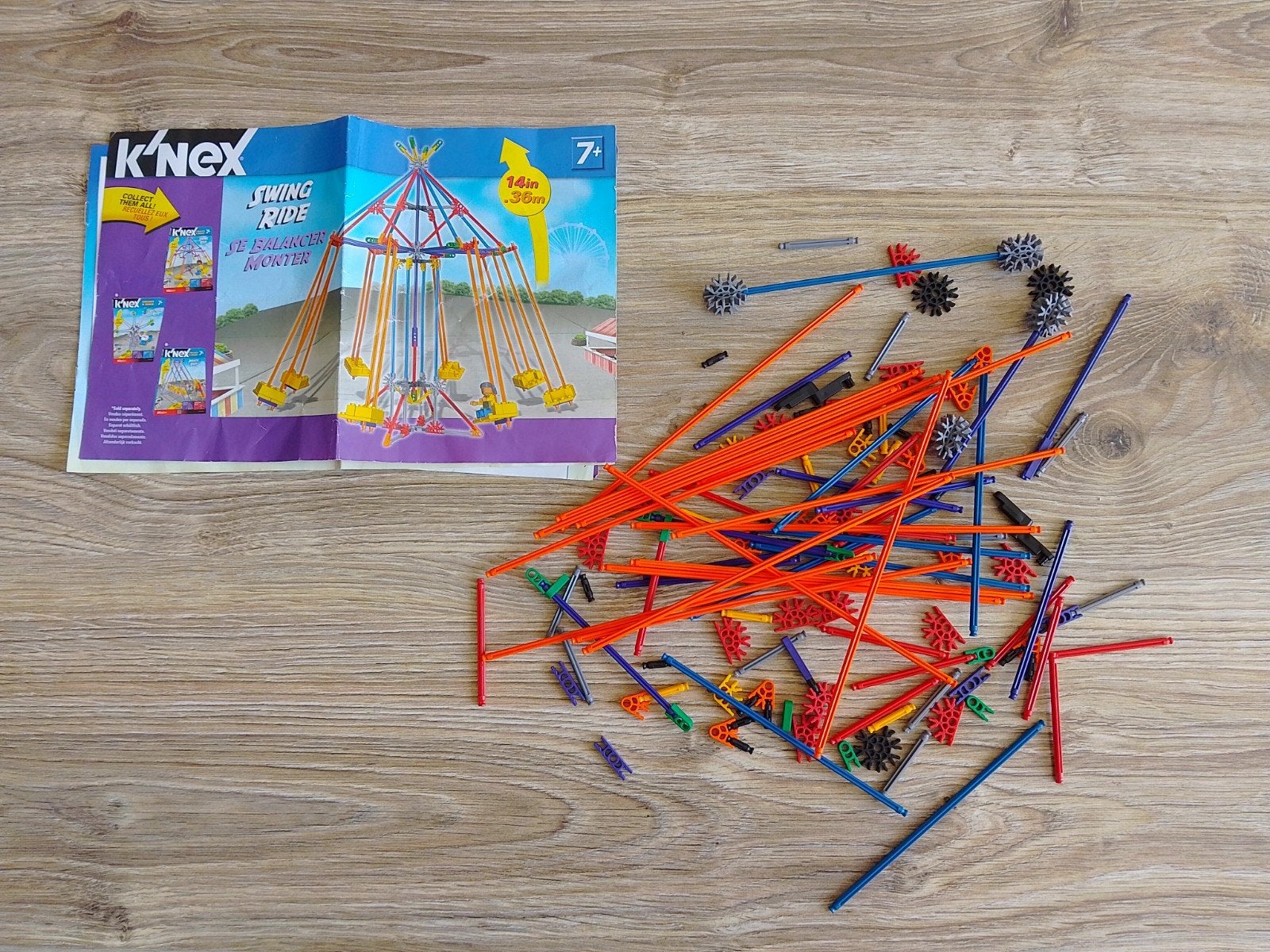 K'nex Swing Ride (incompleet), Ophalen, Gebruikt, K'nex