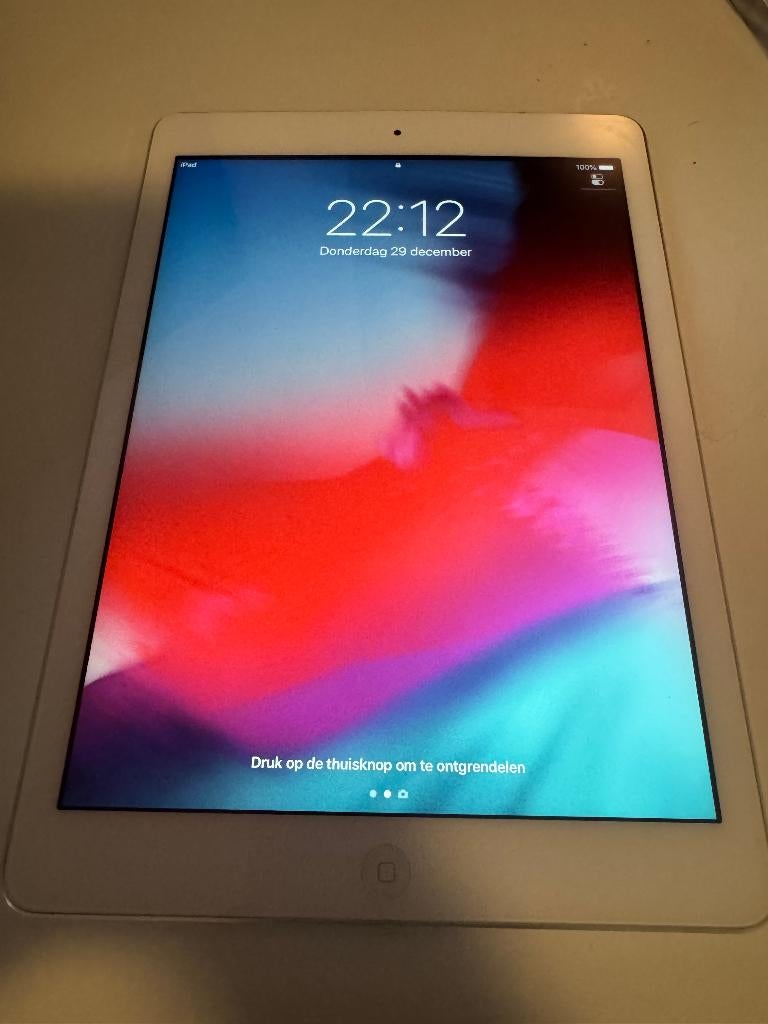 iPad Air Wit 16GB, Computers en Software, Apple iPads, 10 inch, Gebruikt, Wit, Apple iPad Air