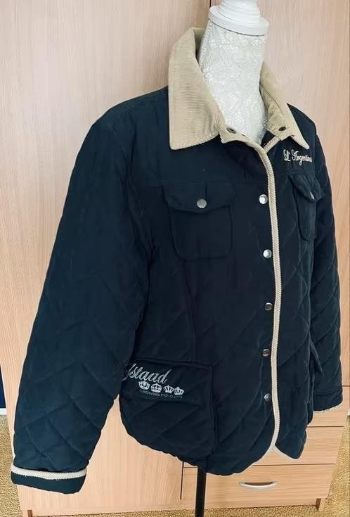 L’argentina jas maat 42/44[dm], Kleding | Dames, Ophalen of Verzenden, Zo goed als nieuw, Maat 42/44 (L), Blauw