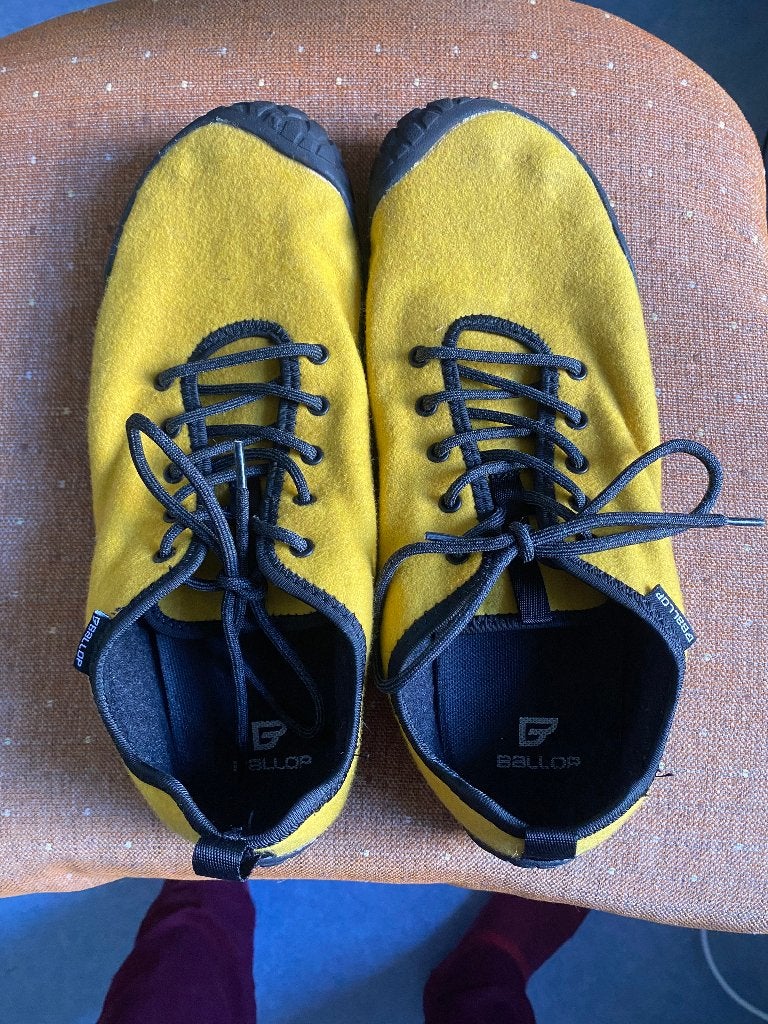 Ballop barefoot schoenen geel maat 45 vegan, Kleding | Heren, Overige kleuren, Overige typen, Ophalen of Verzenden, Zo goed als nieuw