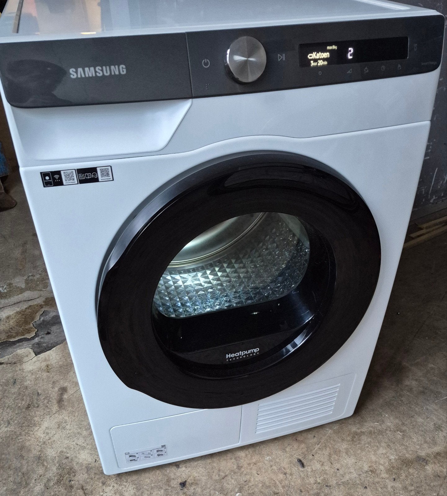 Samsung warmtepompdroger A ++ ,8kg