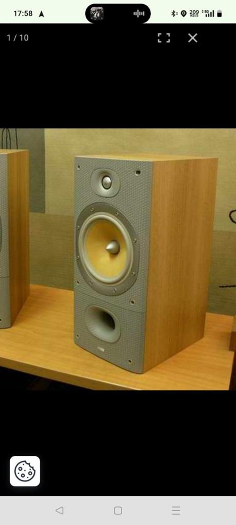 Bowers & Wilkins (B&W) DM602 S3 boekenplank speakers, Ophalen of Verzenden, Zo goed als nieuw, 60 tot 120 watt, Bowers & Wilkins (B&W)