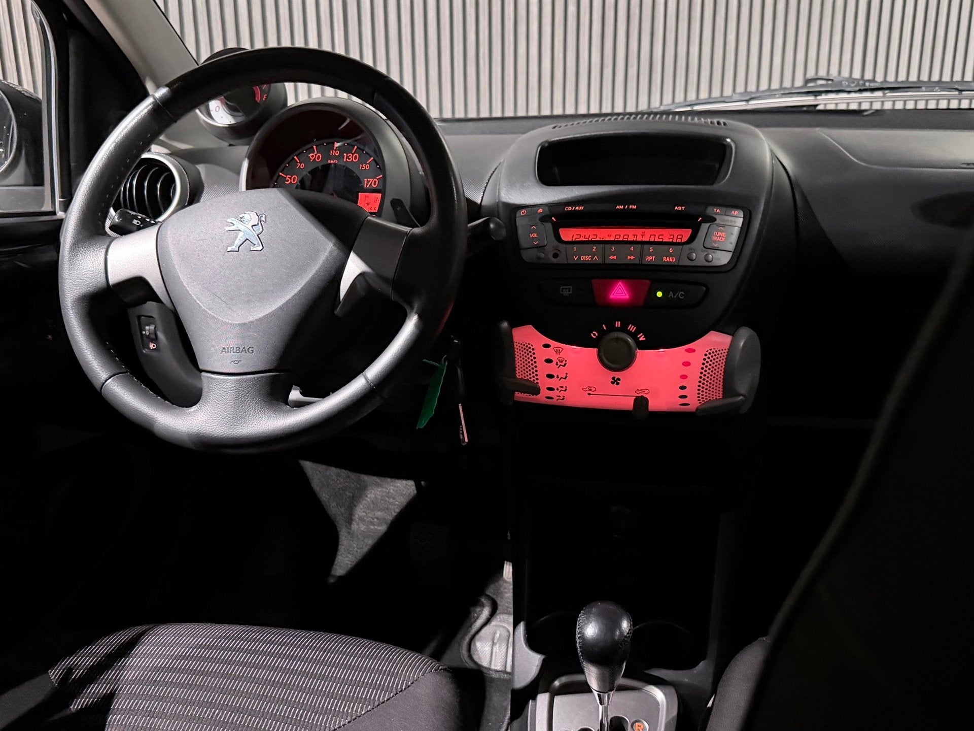Peugeot 107 1.0 | Automaat | Airco | Led | 5.drs | Elek.r, Auto's, Euro 5, Stof, Gebruikt, Met garantie (alle)