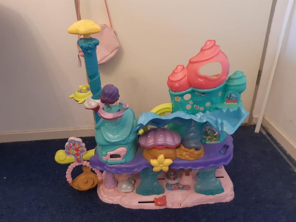 VTech speelkasteel met poppetje, Ophalen of Verzenden, Zo goed als nieuw, 2 tot 4 jaar