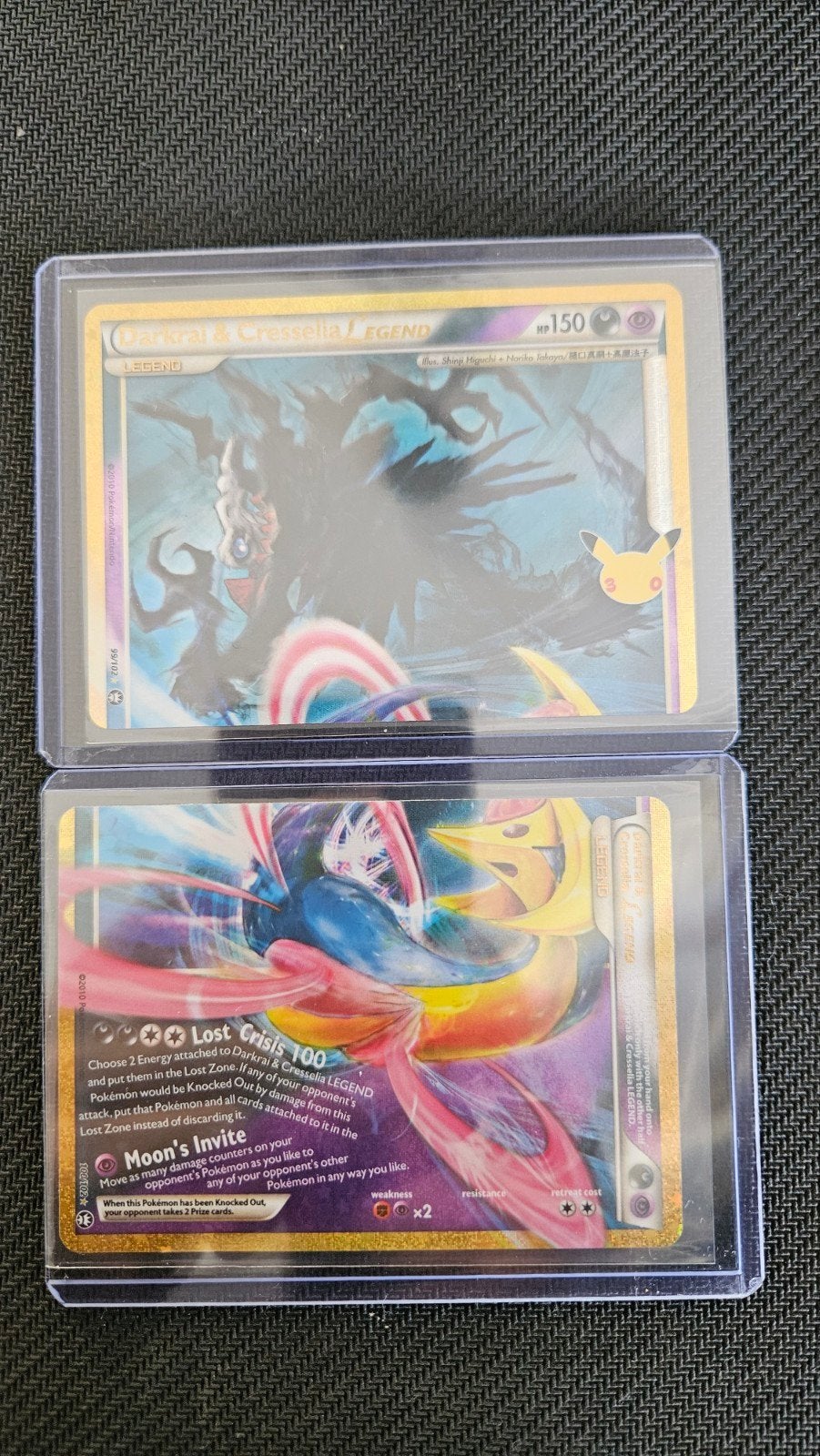 Pokemon Kaarten Darkrai & Cresselia Celebrations 30th, Hobby en Vrije tijd, Ophalen of Verzenden