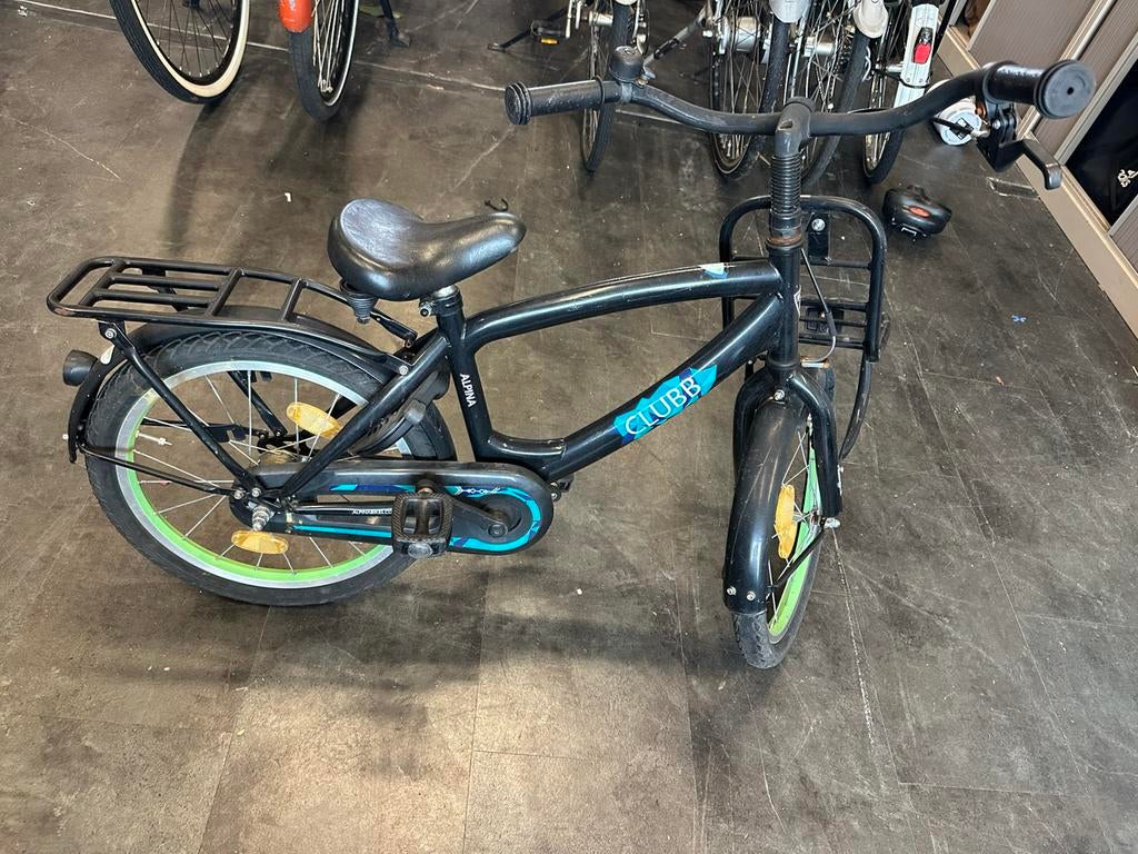 Jongens fiets Alpina Clubb, Ophalen, Gebruikt, 16 inch