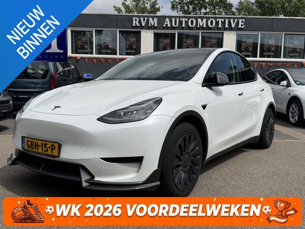 Tesla Model Y RWD 58 kWh UNIEK!| |VAN €35.900:,- VOOR: 32., Automaat, 238 pk, Gebruikt, Zwart